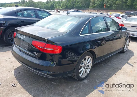 2014 Audi A4 2.0T Premium z USA, uszkodzony, nr VIN WAUHFAFL0EN016523